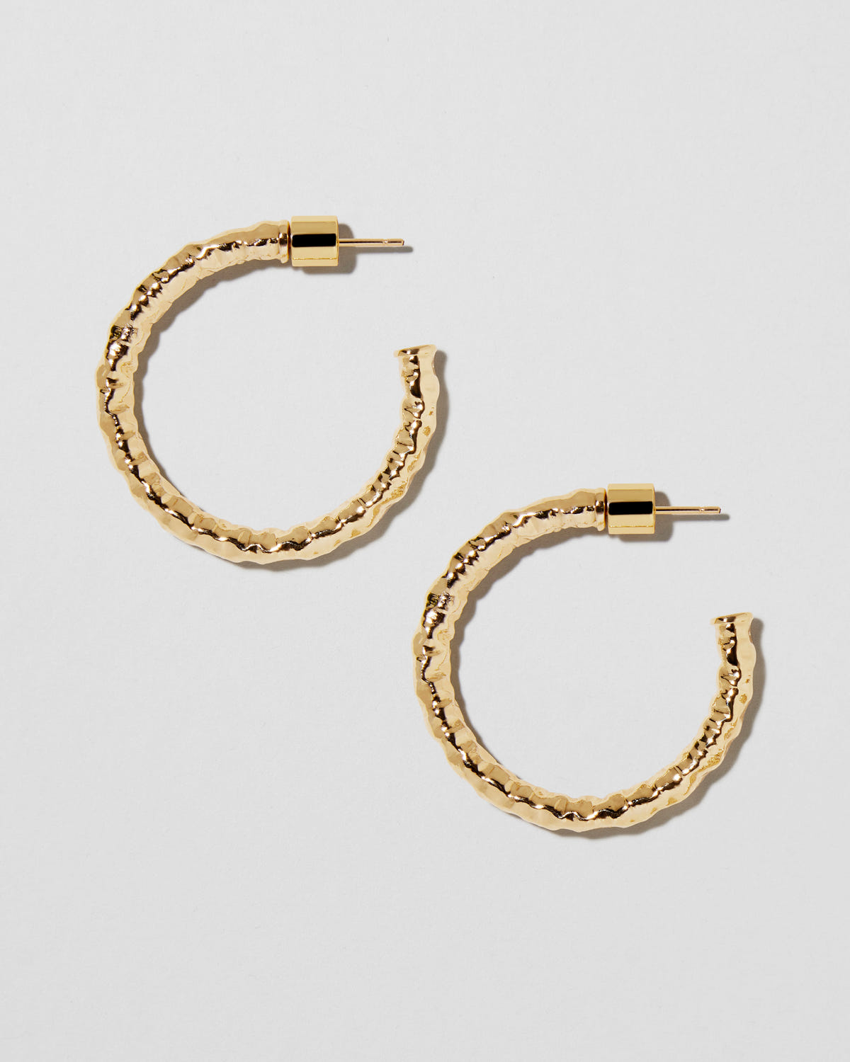 Jennifer Fisher - 1'' Hailey Mini Hoop - Yellow Gold