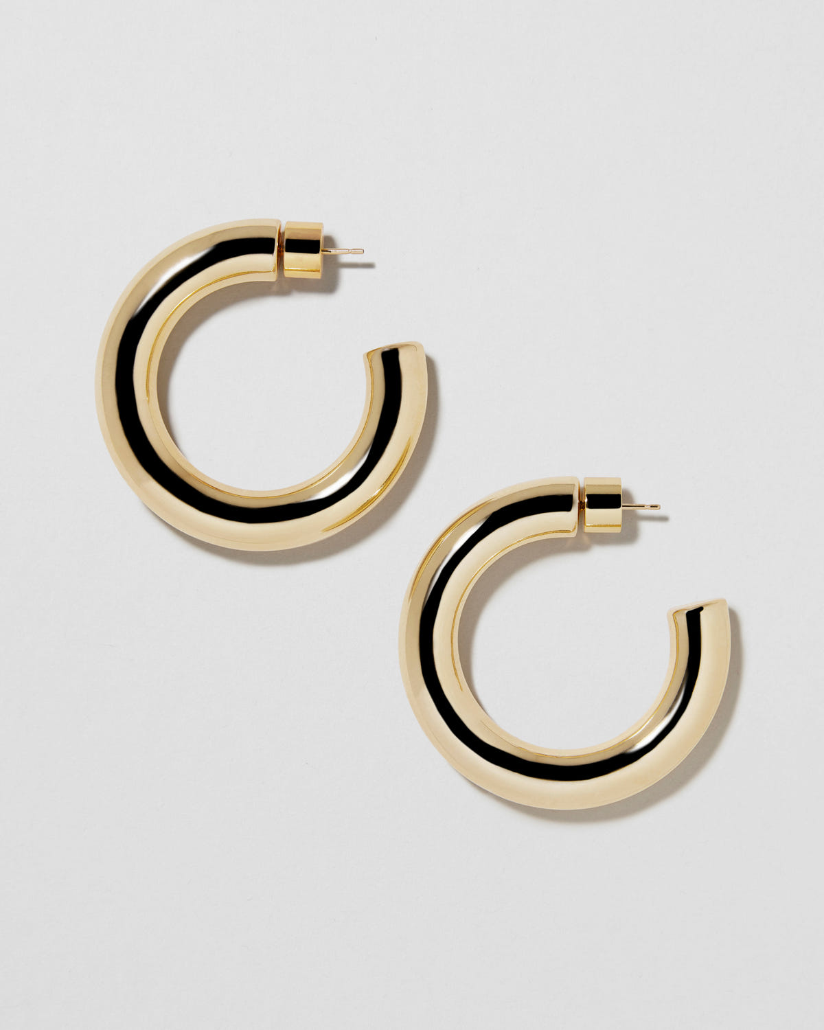 Jennifer Fisher - 1'' Jamma Mini Hoops - Yellow Gold