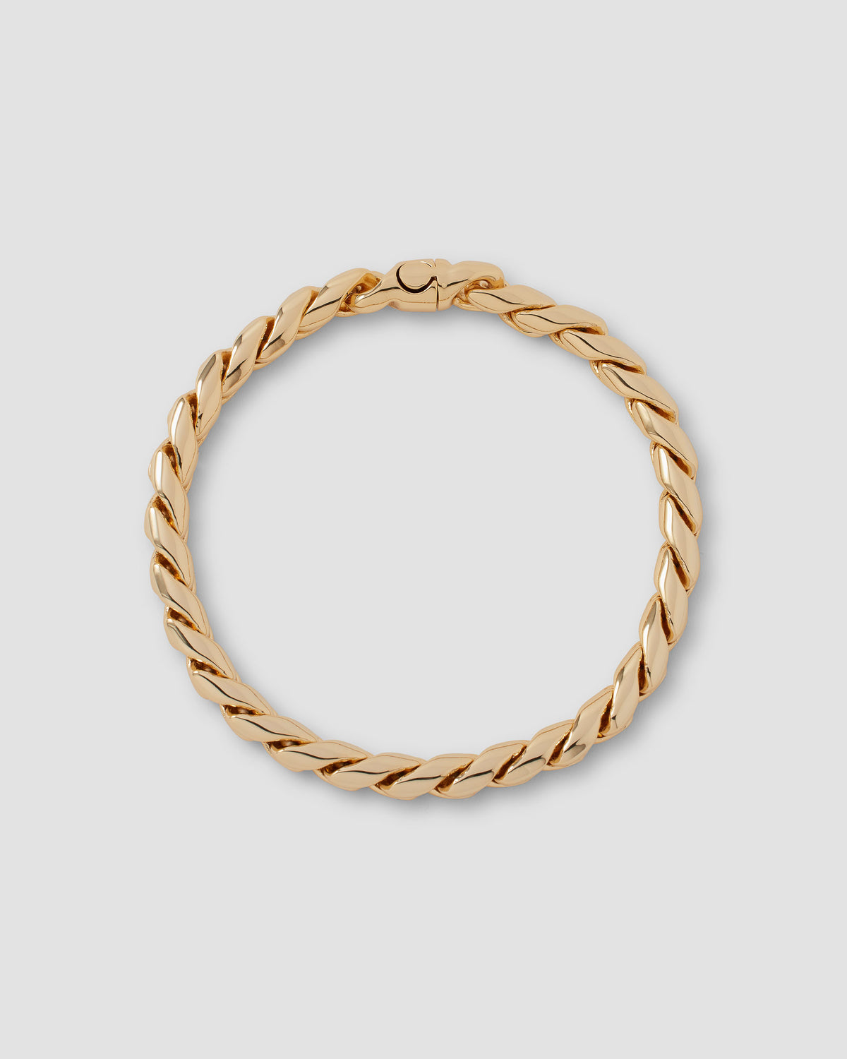Chelsea Anklet gold anklet - front view | fine jewelry