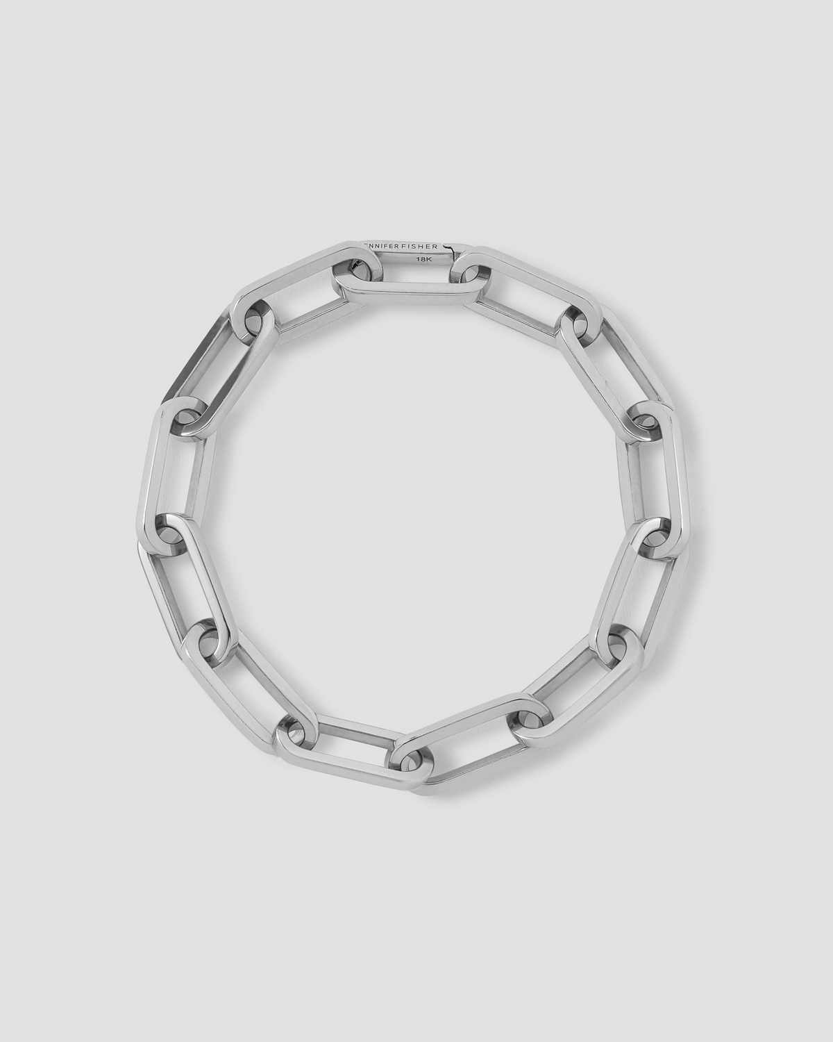 Fisher Link Charm Bracelet - front view | gold bracelets for women