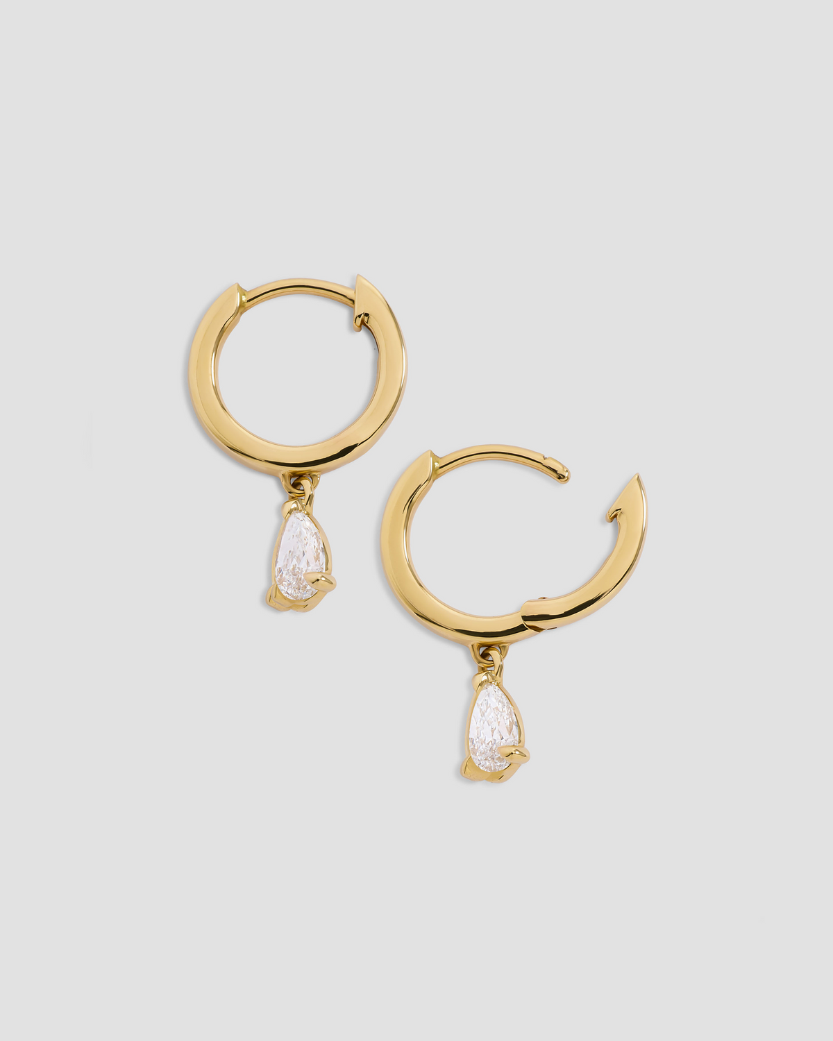Pear Lab Diamond Huggie