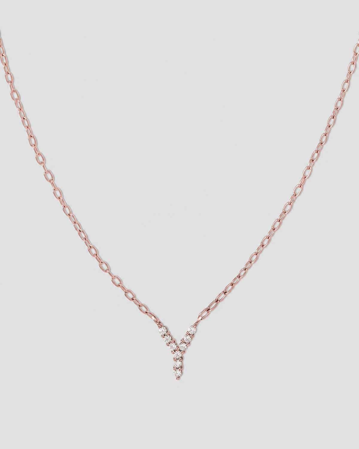 Small Floating Letter Pendant