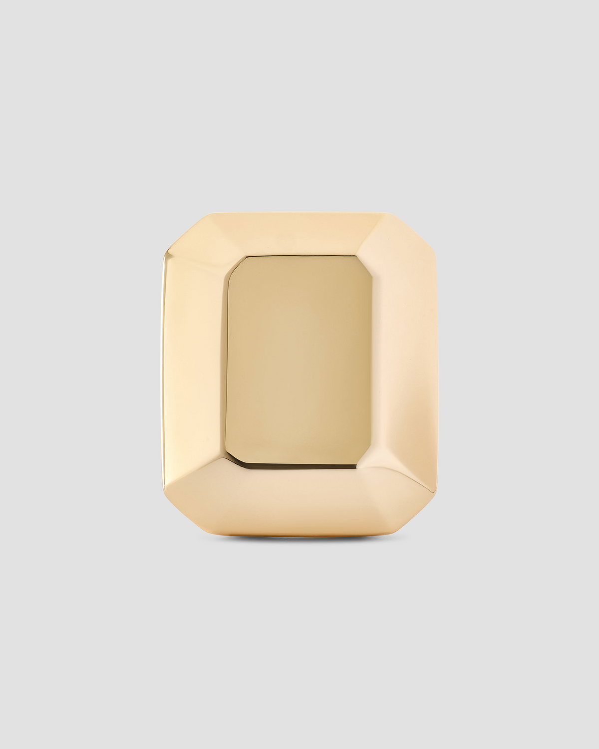 Metal Emerald Ring
