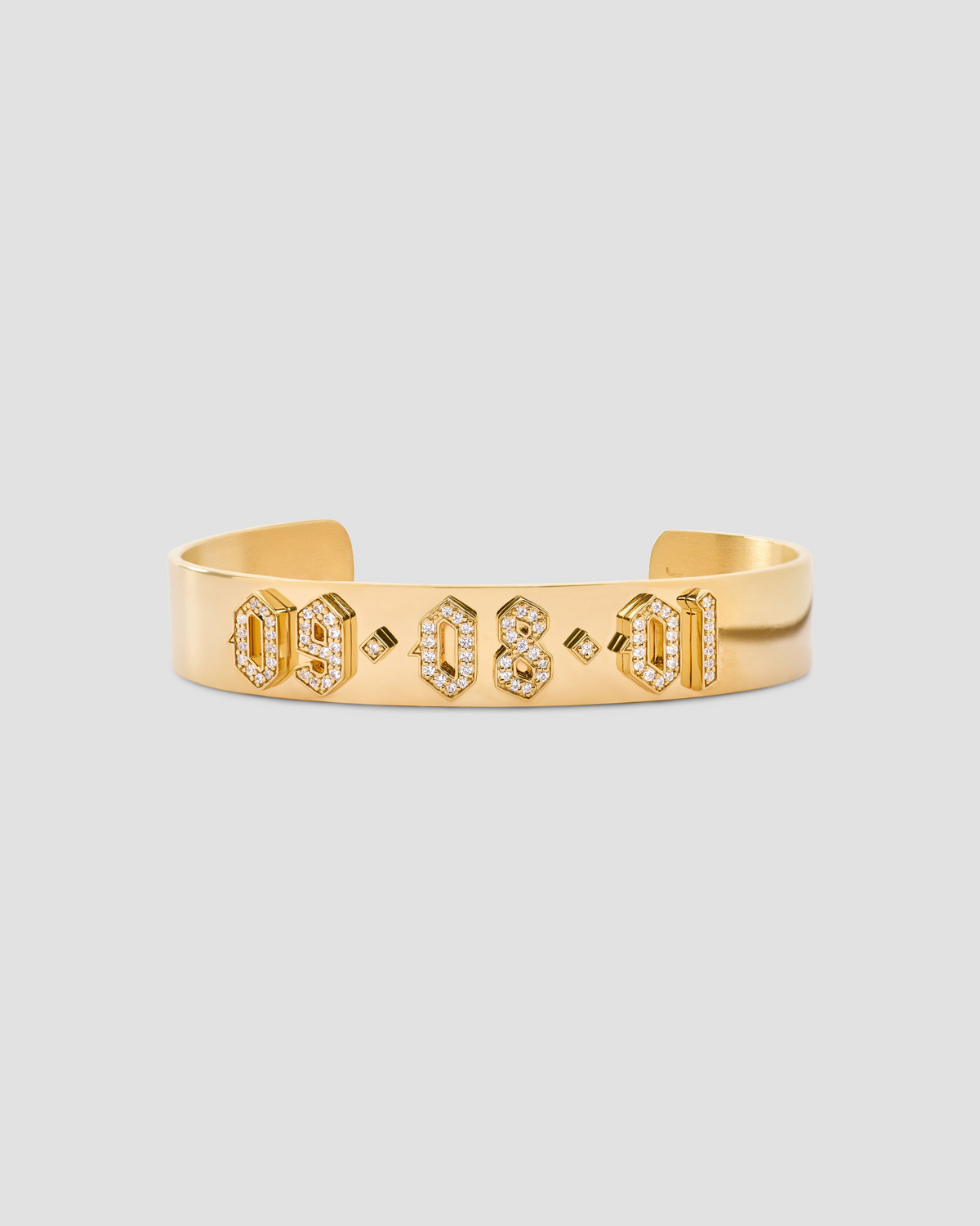 Personalized Equation Cuff Upper Case Gothic