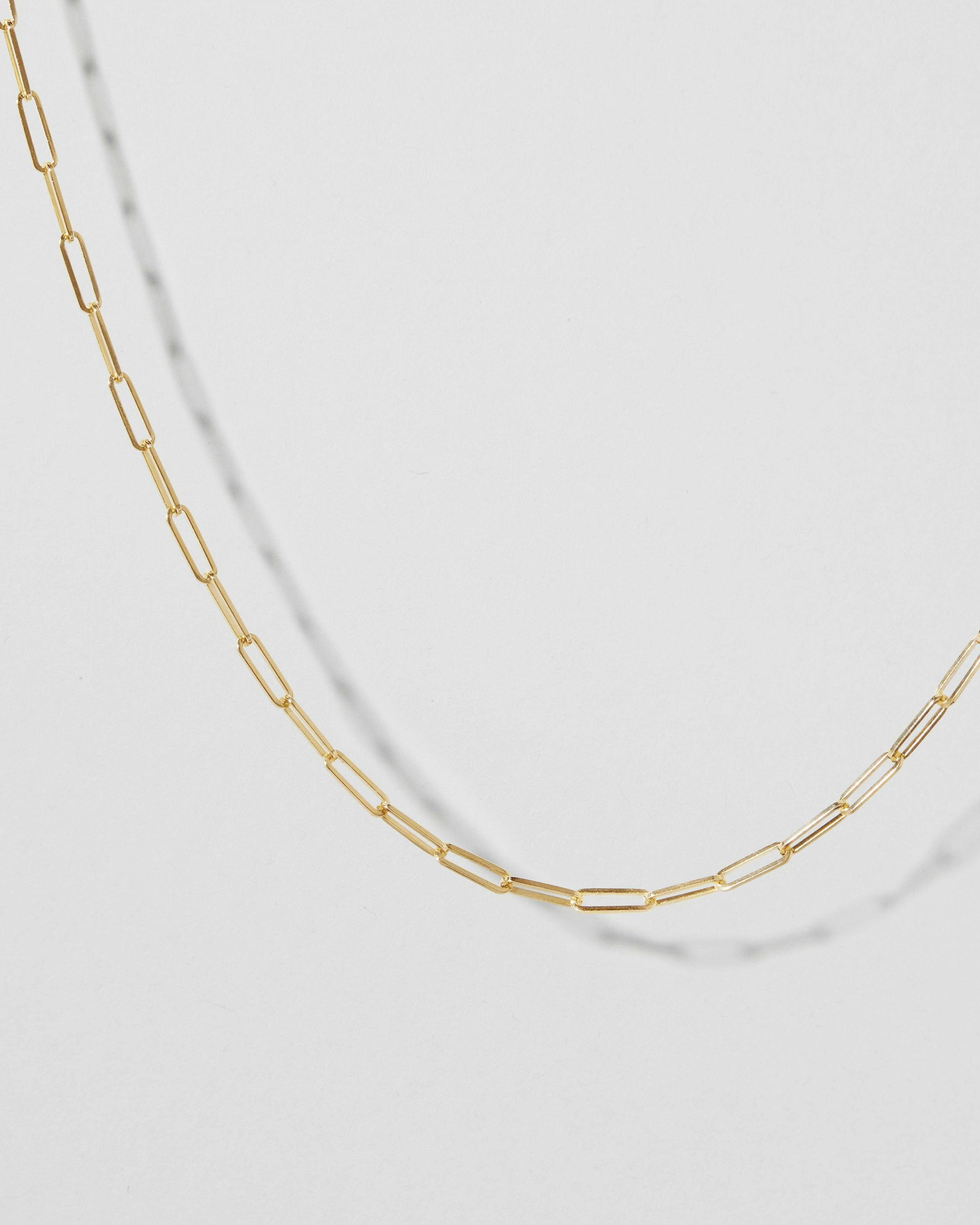 Women's 14K Gold Long Chain Link Necklace in Yellow Gold by Quince