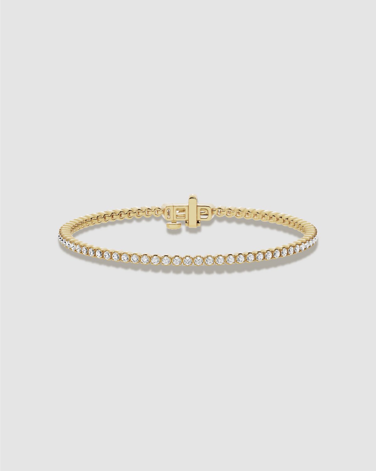 JF Lab Round Cut Tennis Bracelet