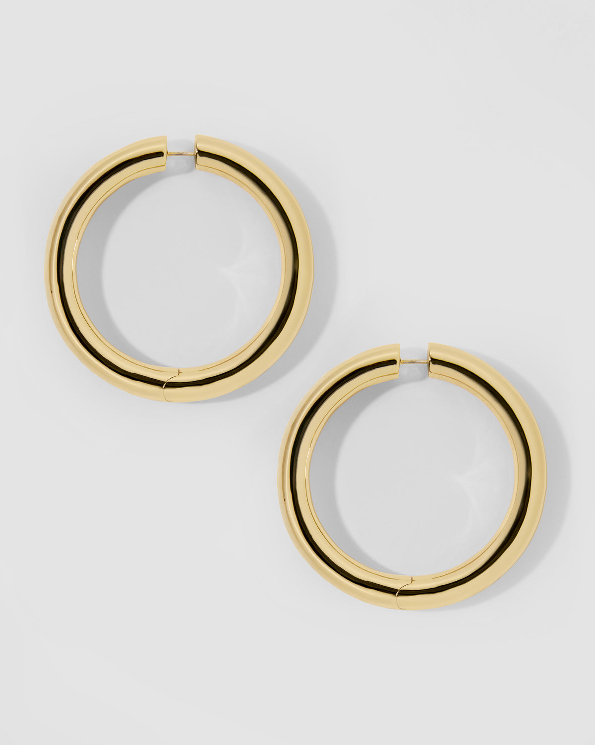 1.5" Samira Hinged Baby Hoops