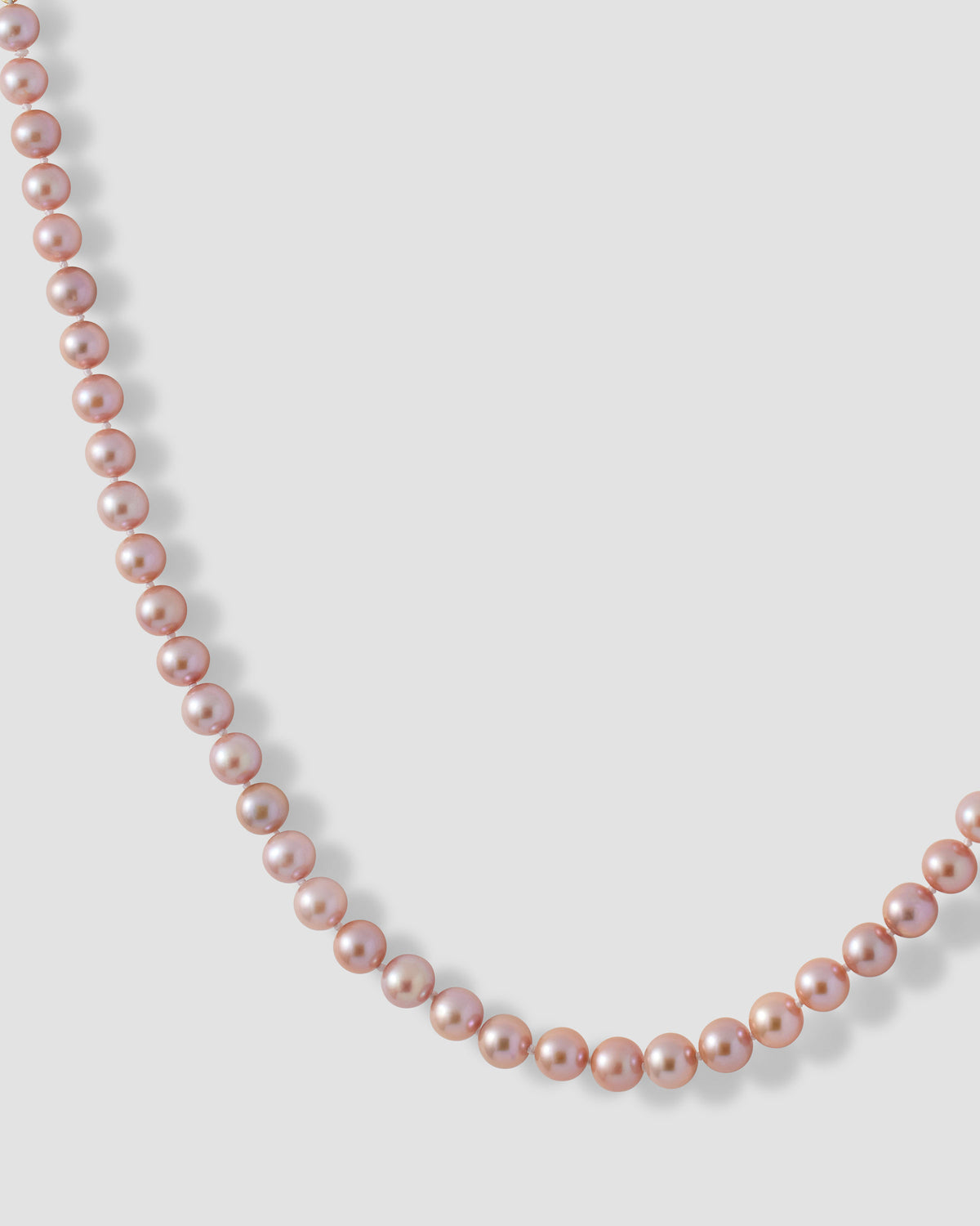 Freshwater Pearl Necklace gold necklace - worn look | necklaces for women