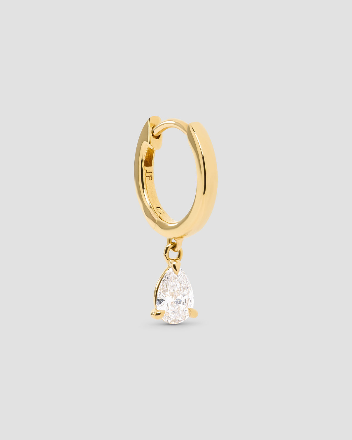 Pear Lab Diamond Huggie