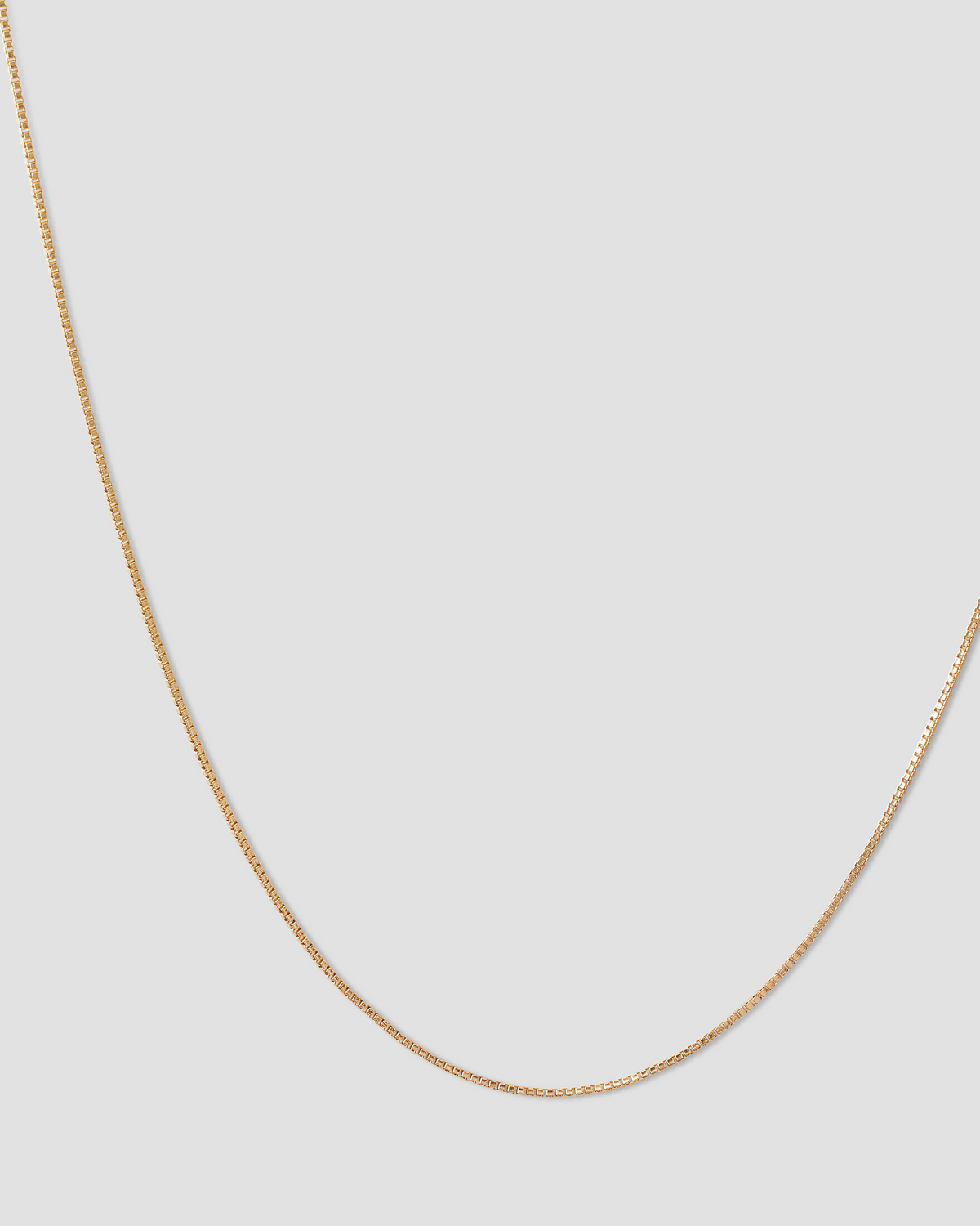 Featherweight Box Chain