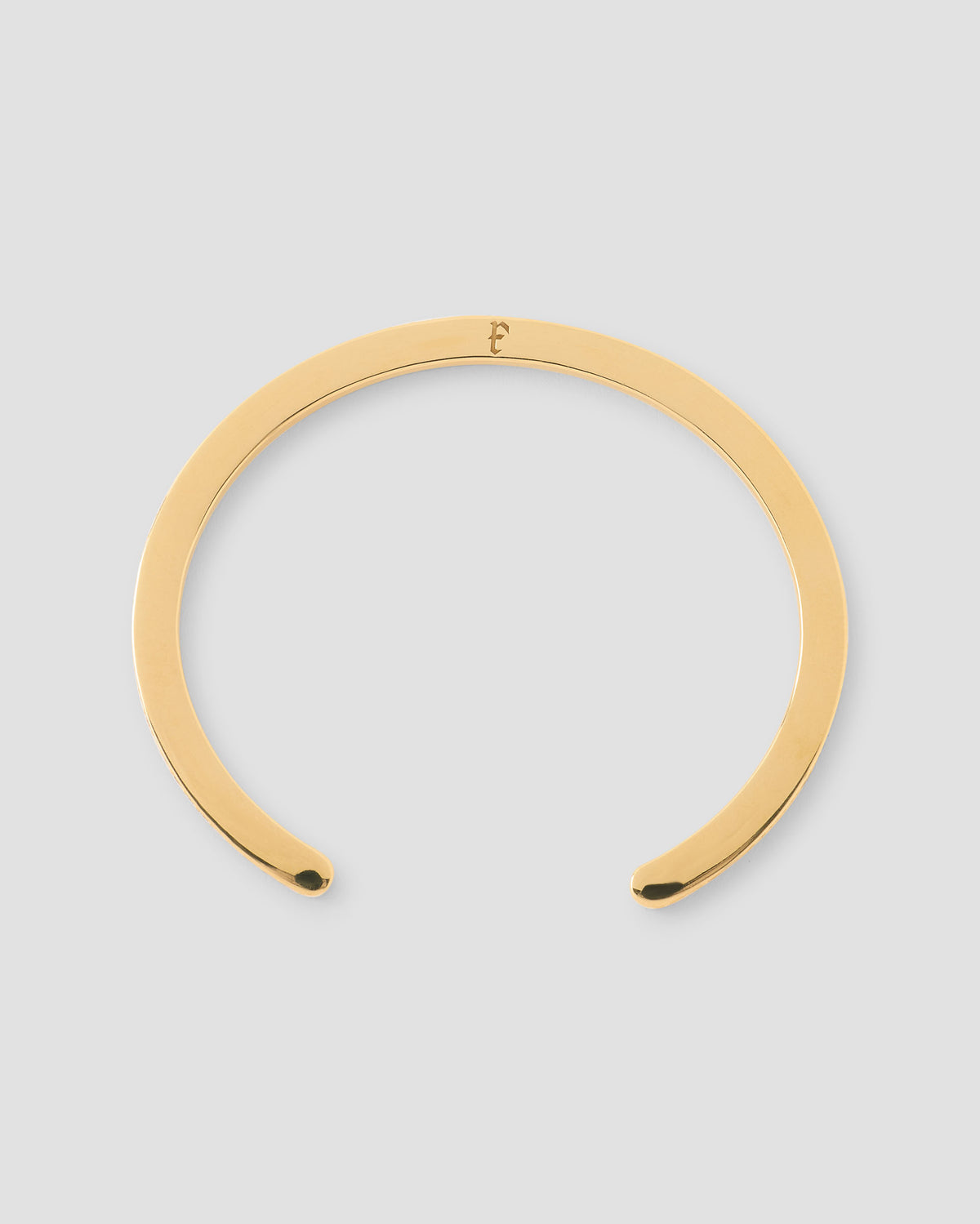 Personalized Essential Diamond Cuff bracelet - worn look | female gold bracelet