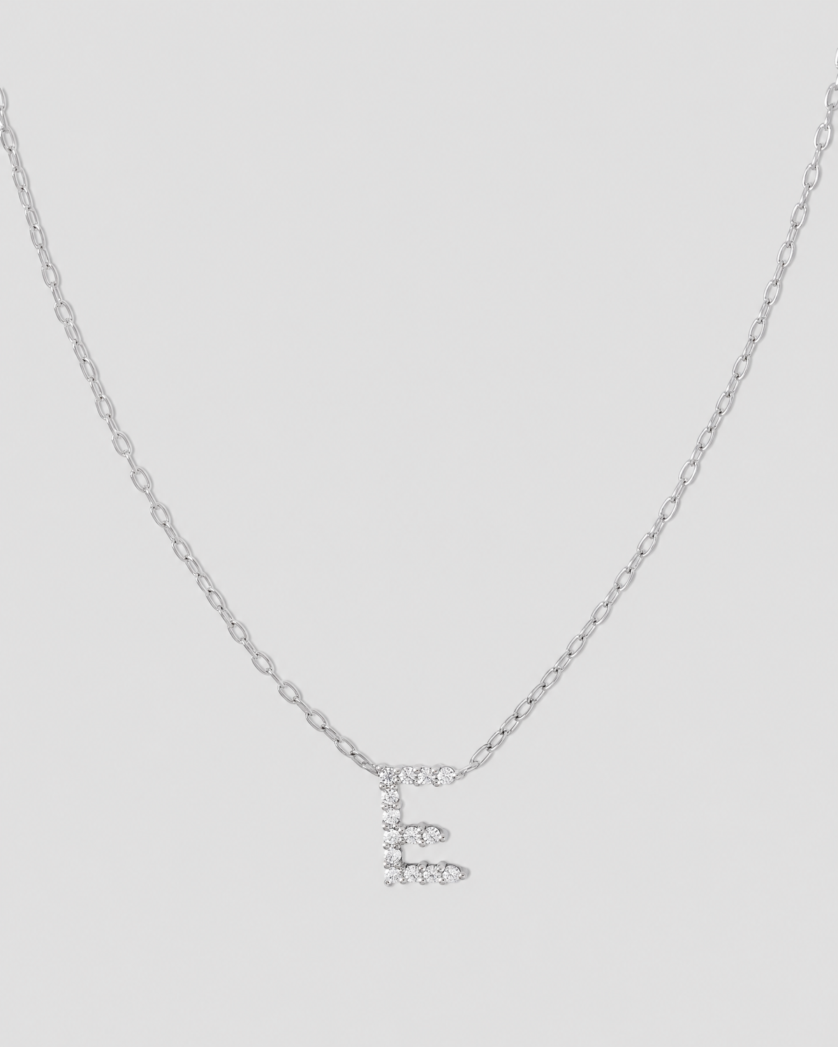 Small Floating Letter Pendant