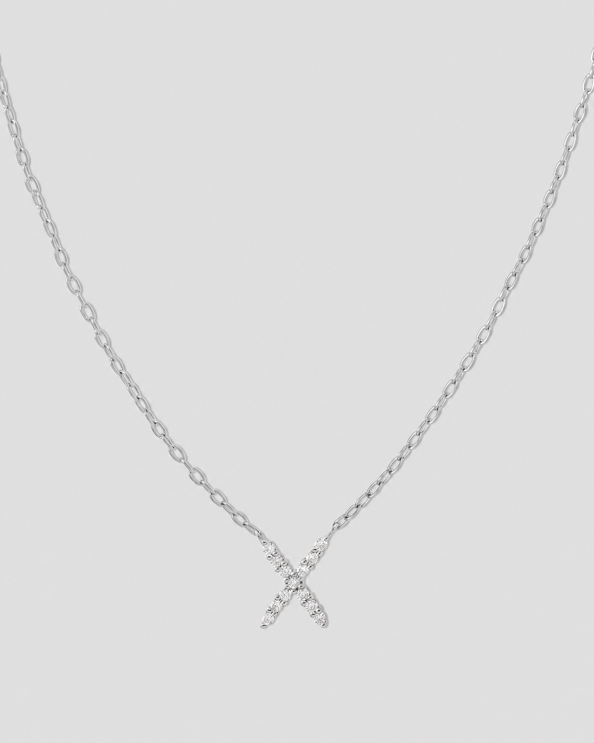 Small Floating Letter Pendant