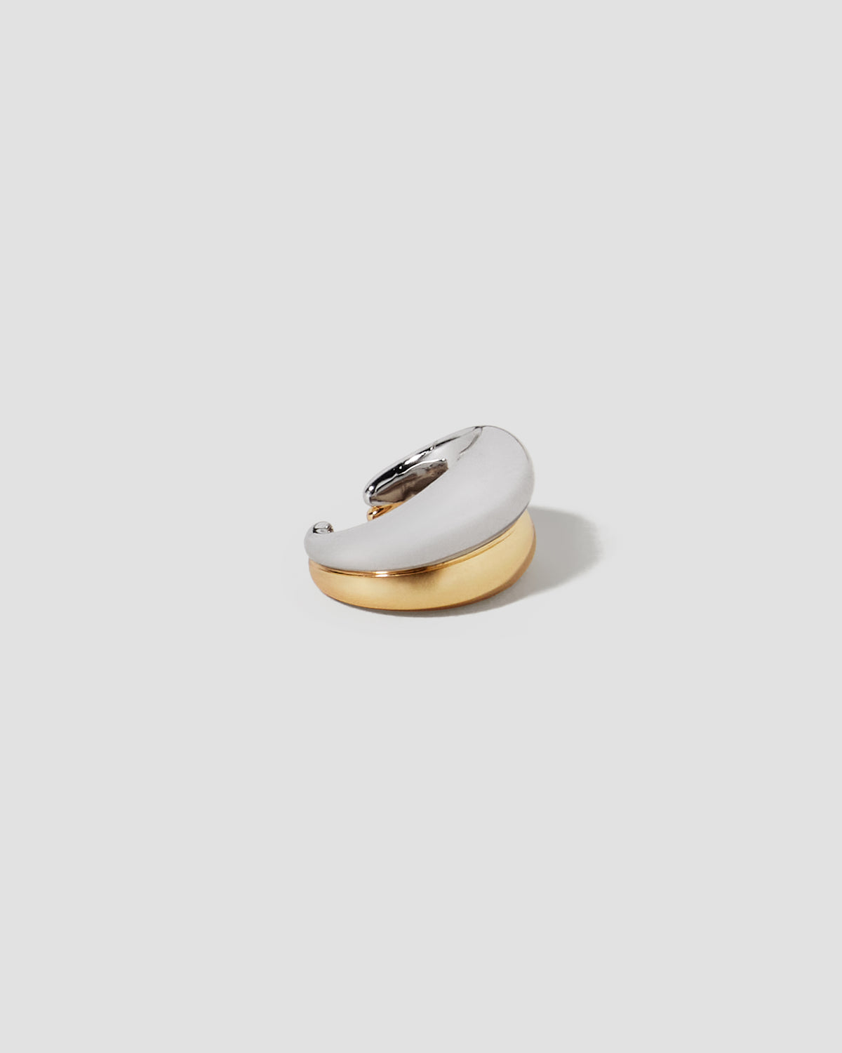 Chavez Ear Cuff earring - front view | gold earrings