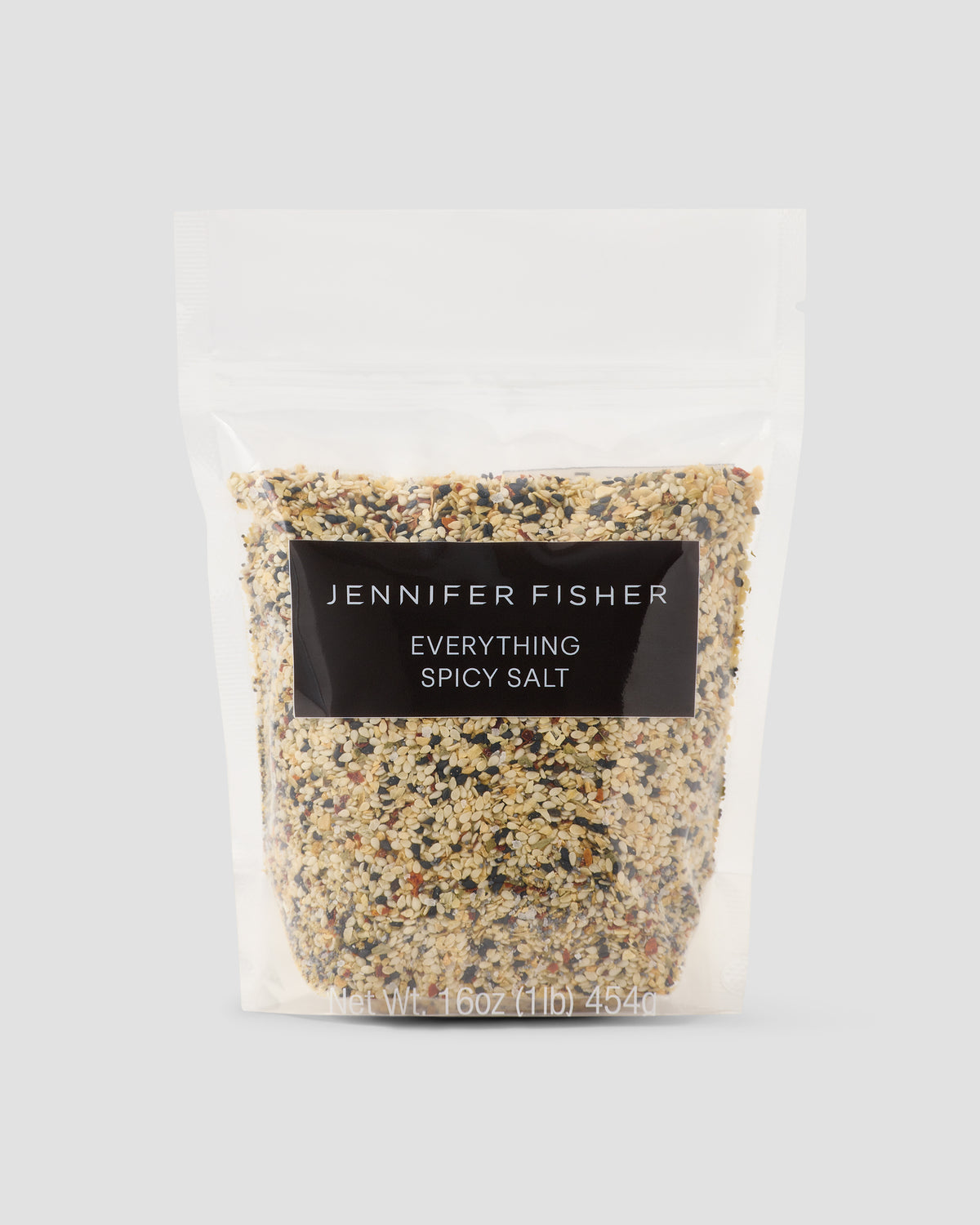 Jennifer Fisher Everything Spicy Salt 16oz - front view | jennifer fisher