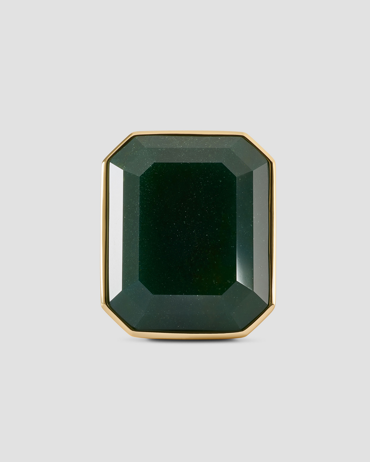 Semi-Precious Emerald Ring