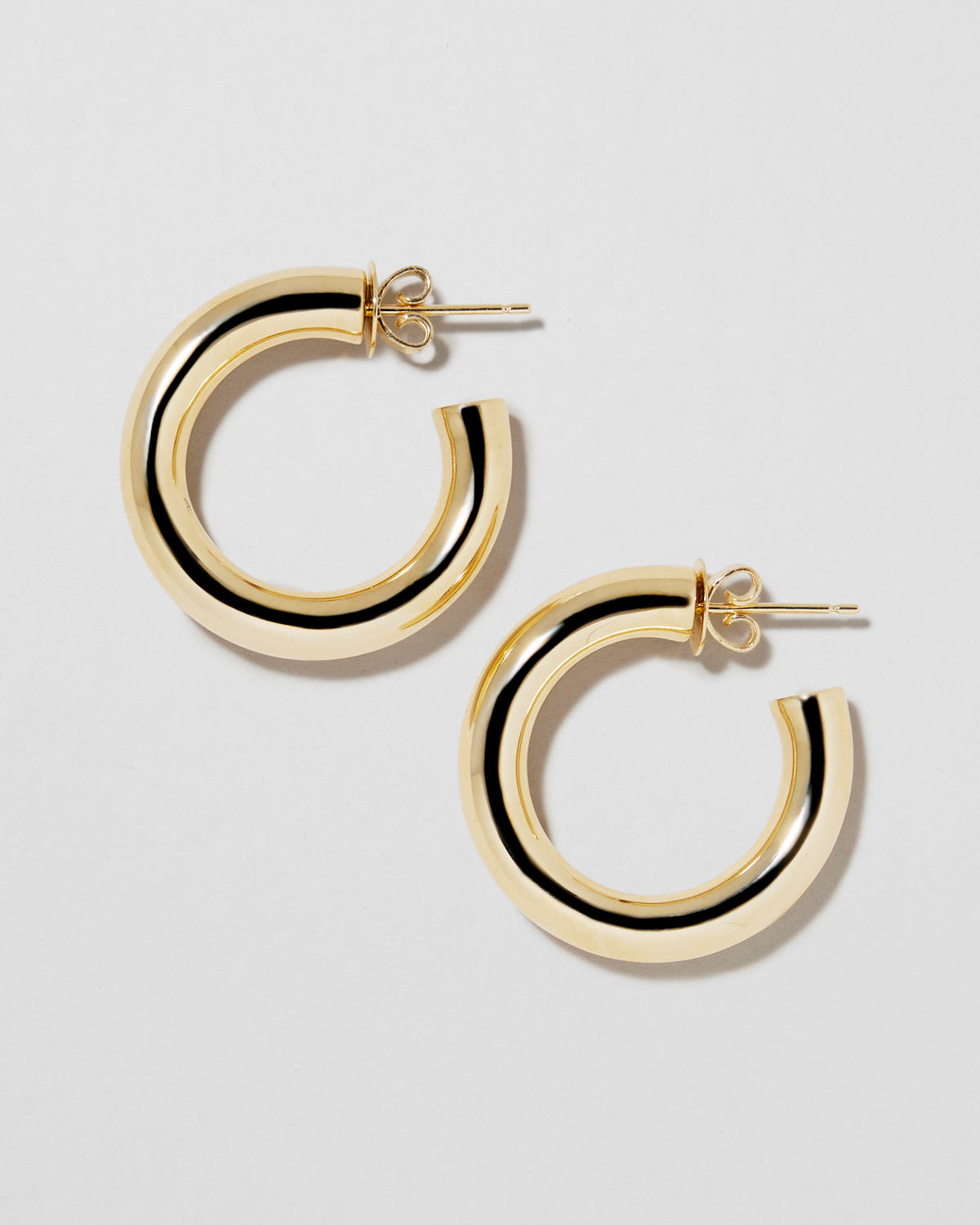 Jennifer Fisher - Fine Natasha Huggies - Yellow Gold