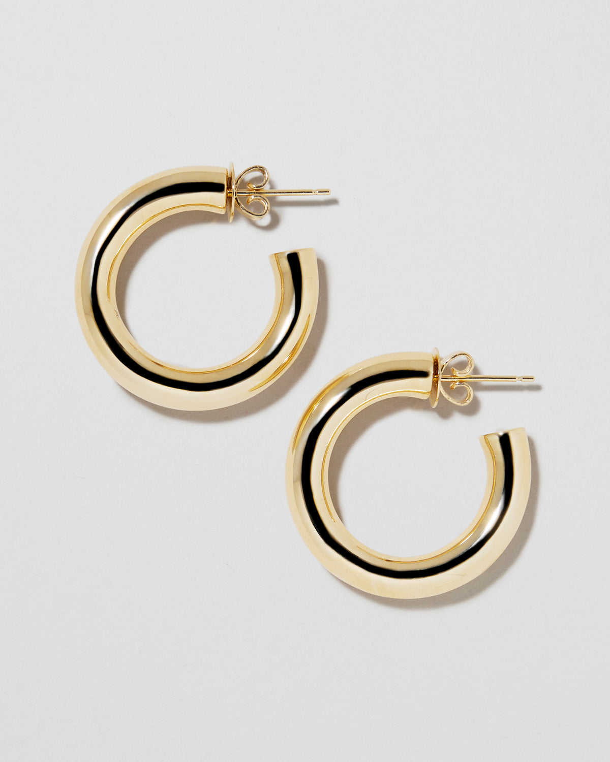 Jennifer Fisher - Fine Natasha Huggies - Yellow Gold