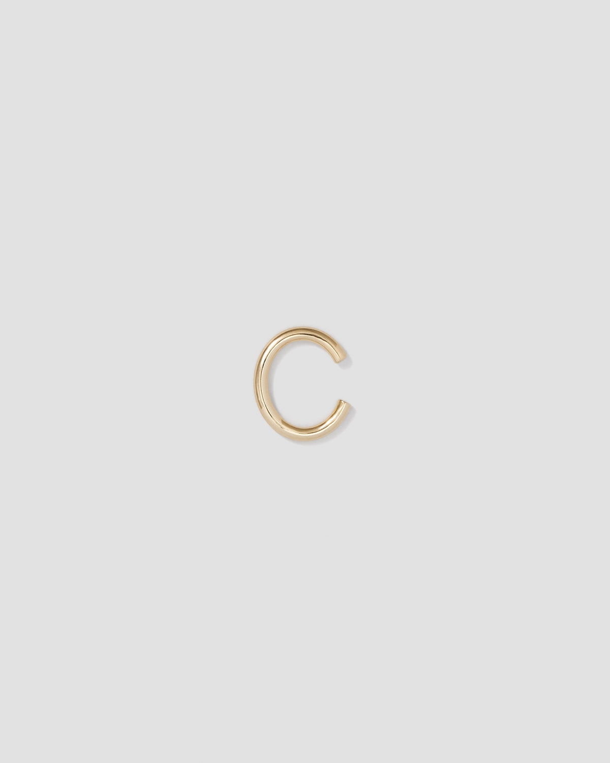 Fine Thread Ear Cuff earring - styled on model | gold threader earrings
