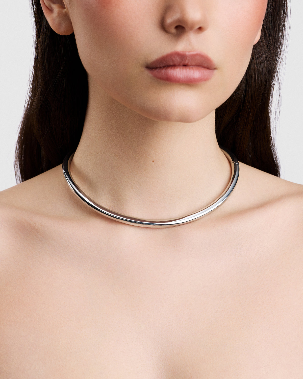 Natasha Choker necklace - product detail shot | gold Necklaces