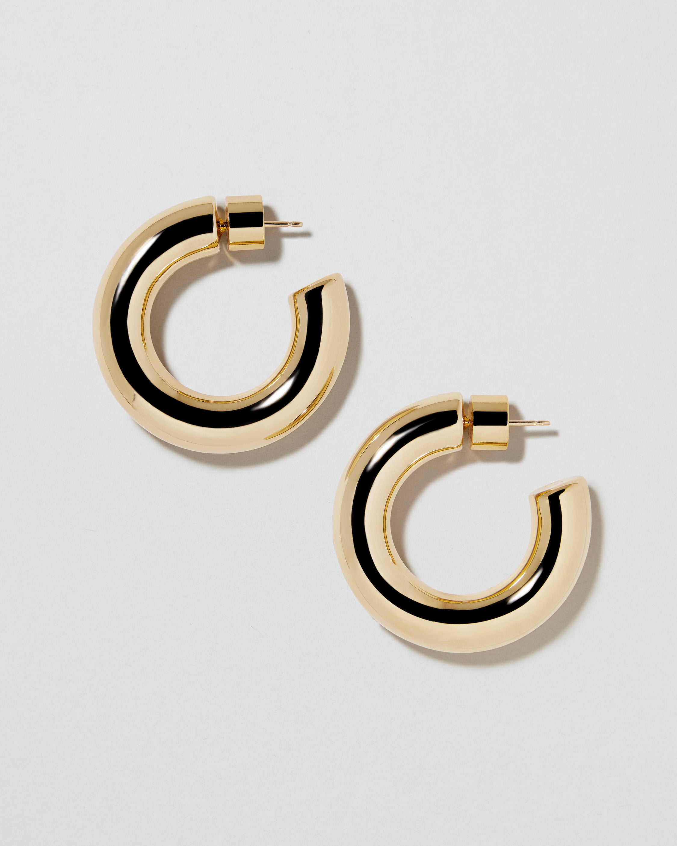 Jamma Huggies: 9mm Hoop Earrings | Jennifer Fisher