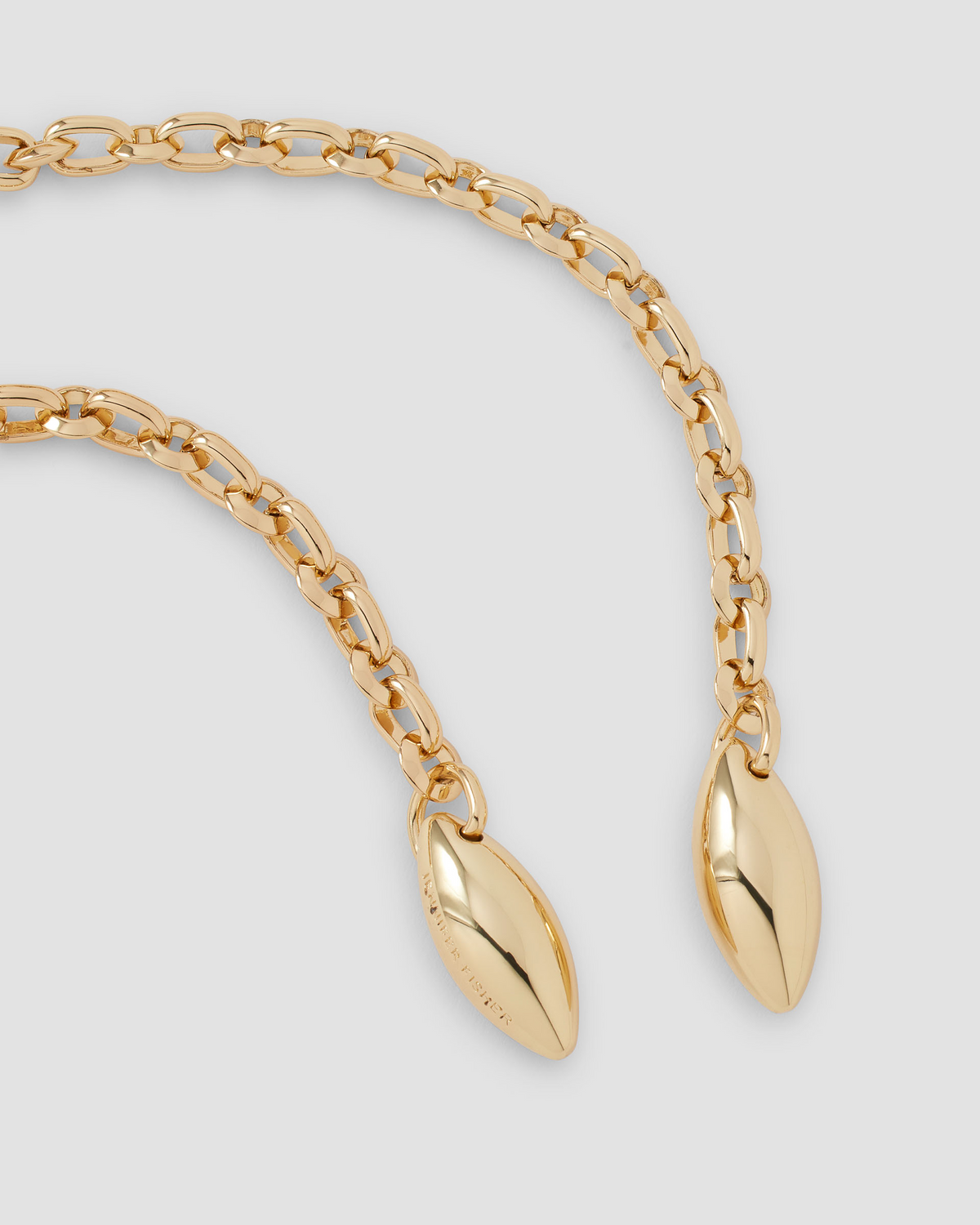 KDH 60" Wrap Necklace necklace - alternate angle | 14k gold necklaces