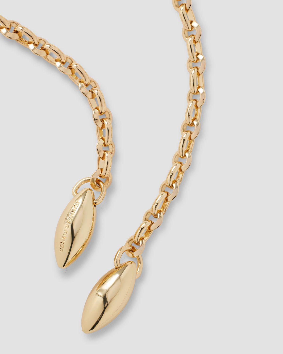 KDH 60" Wrap Necklace necklace - side view | 14k gold necklaces