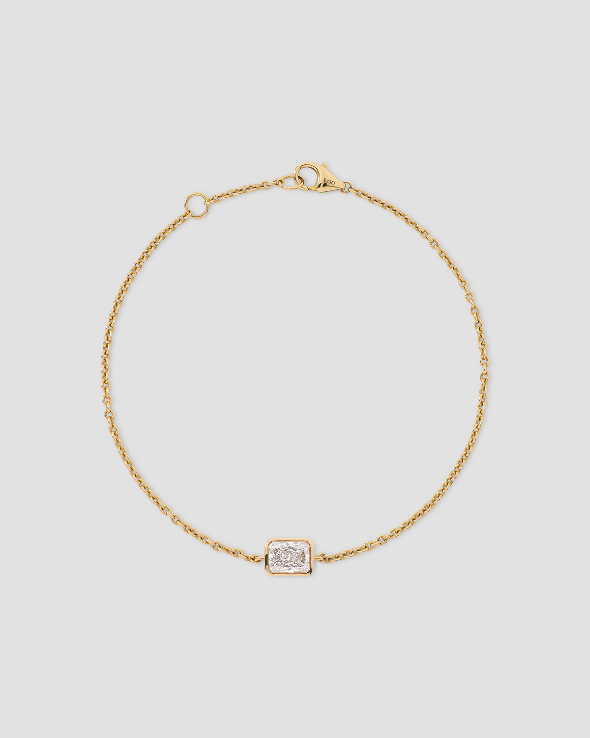 Radiant Cut Lab Diamond Bracelet