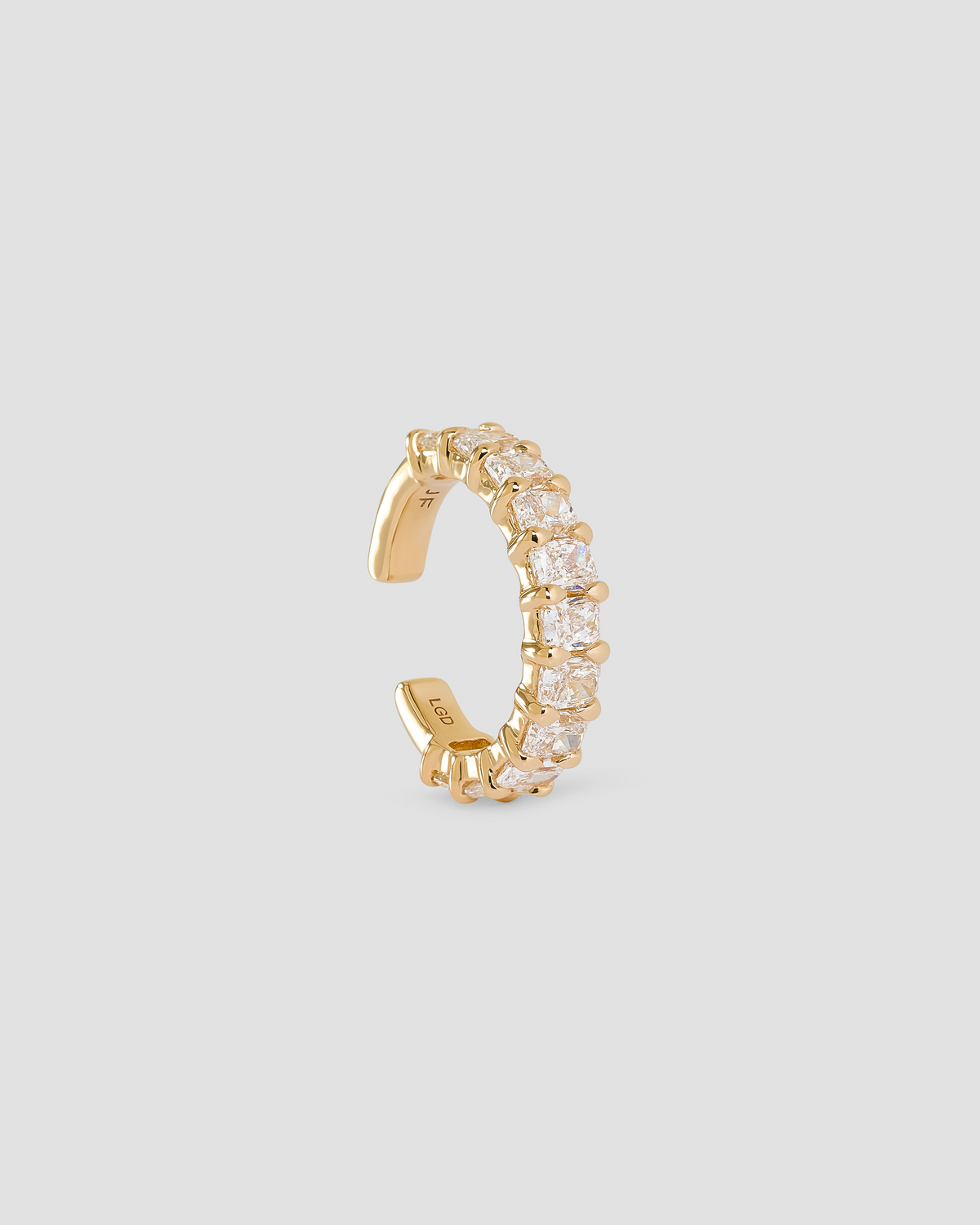 Radiant Lab Diamond Cut Ear Cuff