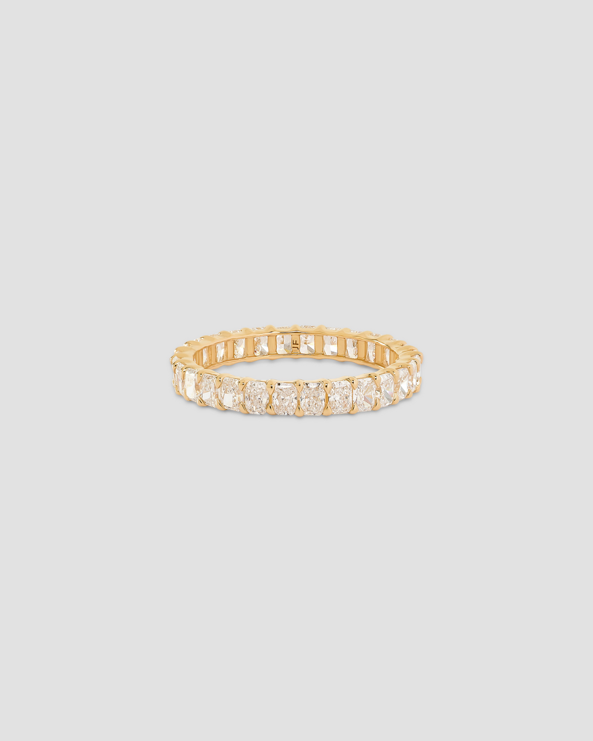 Radiant Cut Lab Diamond Eternity Band