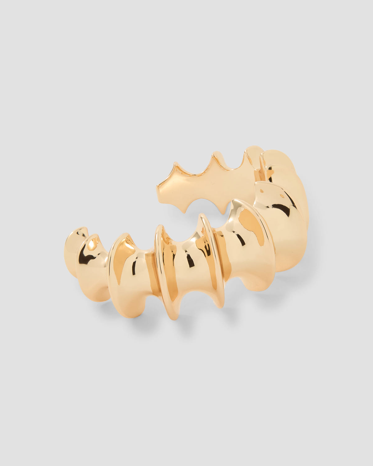 Murphy Cuff bracelet - front view | 14k gold bracelet