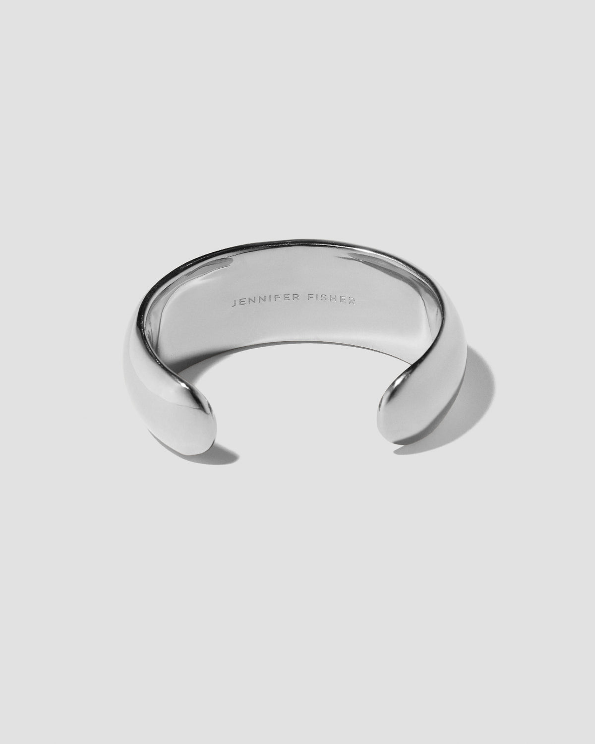 Puffy Cuff bracelet - styled on model | womens gold bracelets