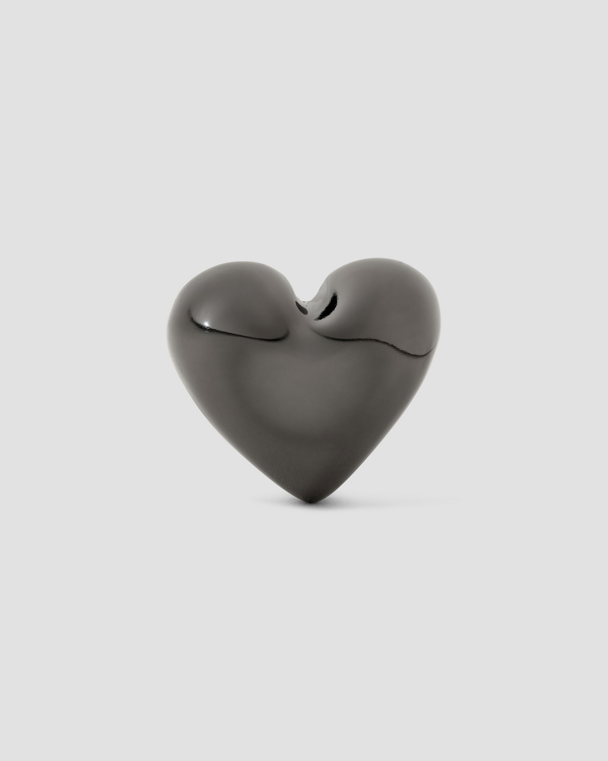Puffy Heart Ring ring - styled on model | gold rings for women