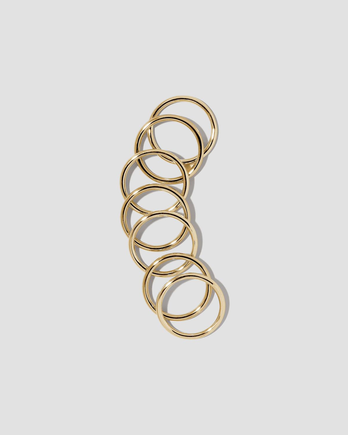 Ring Set ring - alternate angle | gold rings