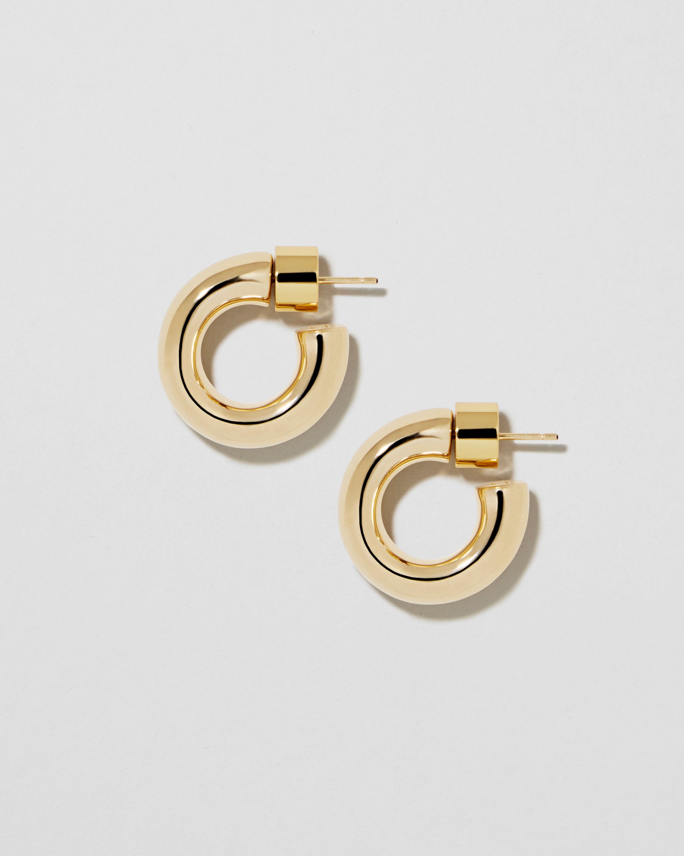 Samira Micro Huggies | Gold Huggie Earrings | Gold Earrings