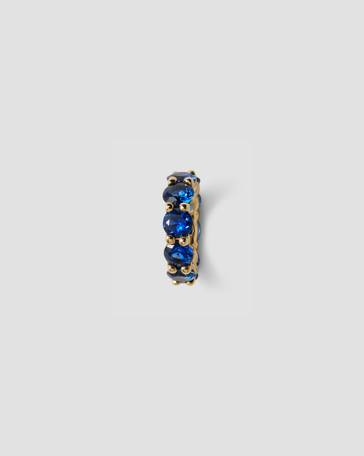 Eternity Bead charm - close-up detail | gold charm necklace