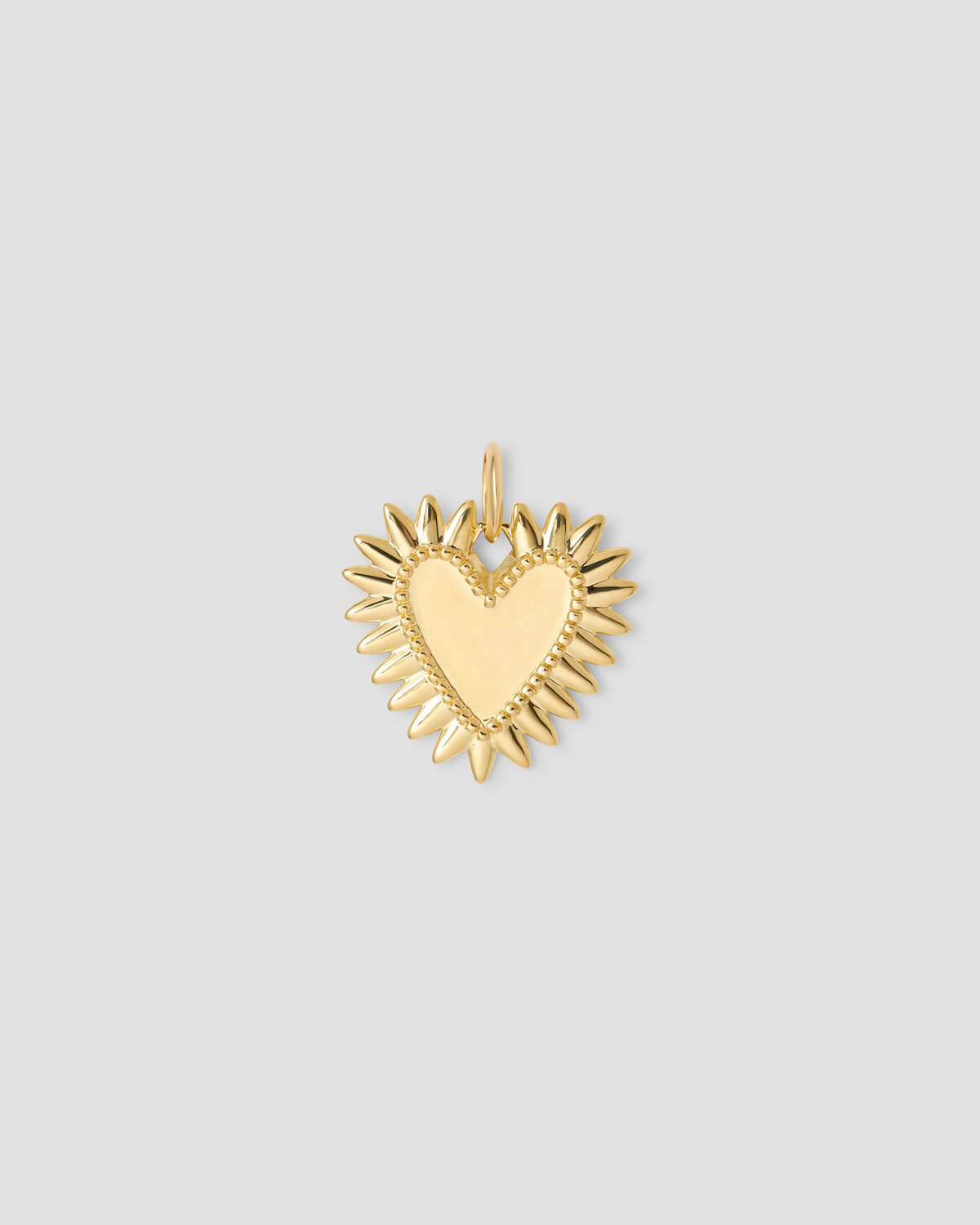 Medium Fierce Heart 18K Yellow Gold